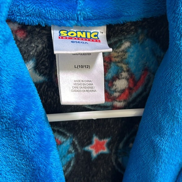 Kid’s Sonic The Hedgehog Robe - Picture 2 of 6